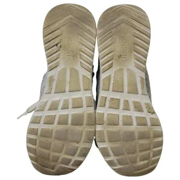 Adidas Gray Sneakers Cloudfoam Pure Running Shoes Size 8.5 - Picture 7 of 9